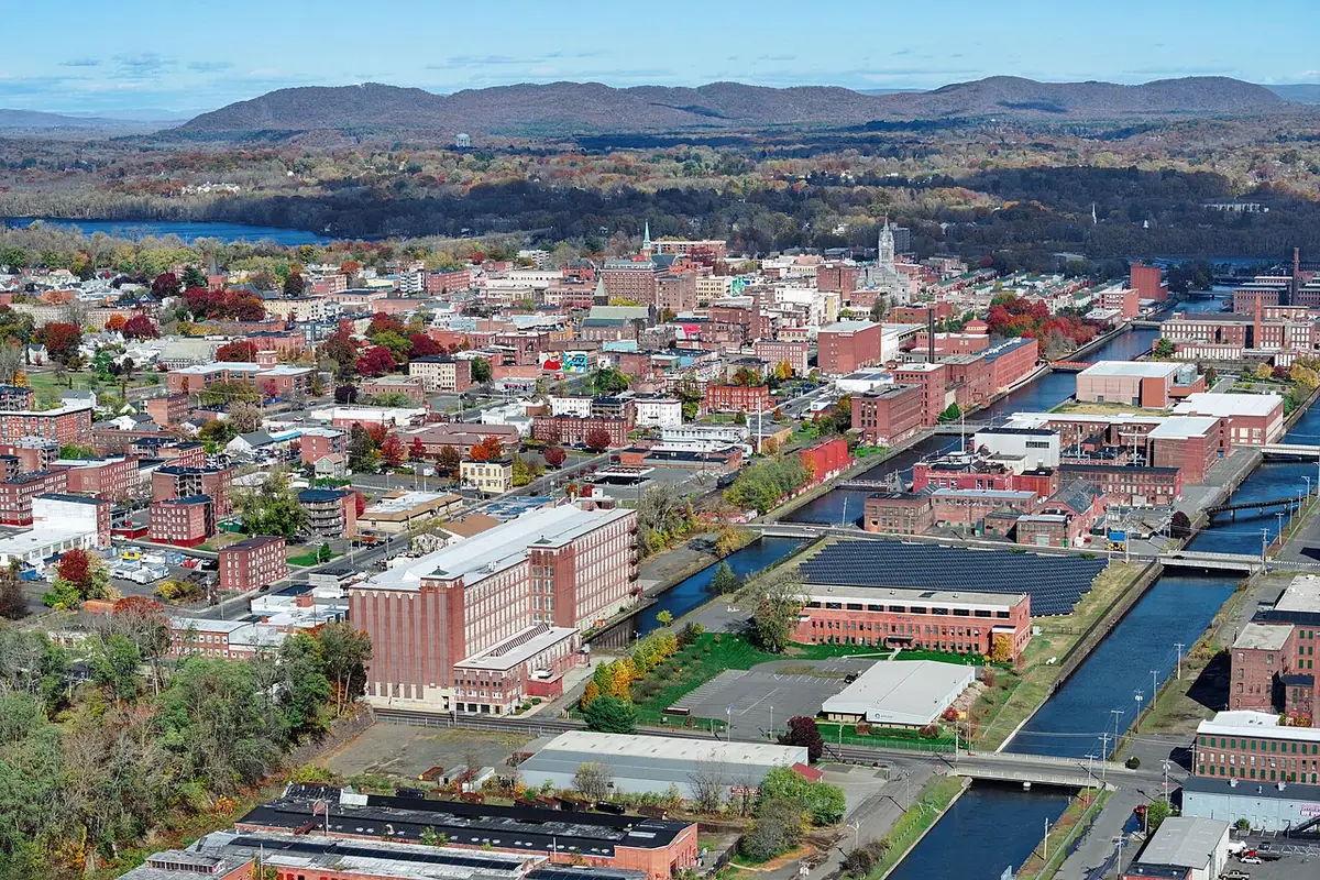 View of Holyoke, MA
