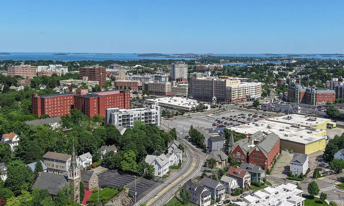 View of Quincy, MA