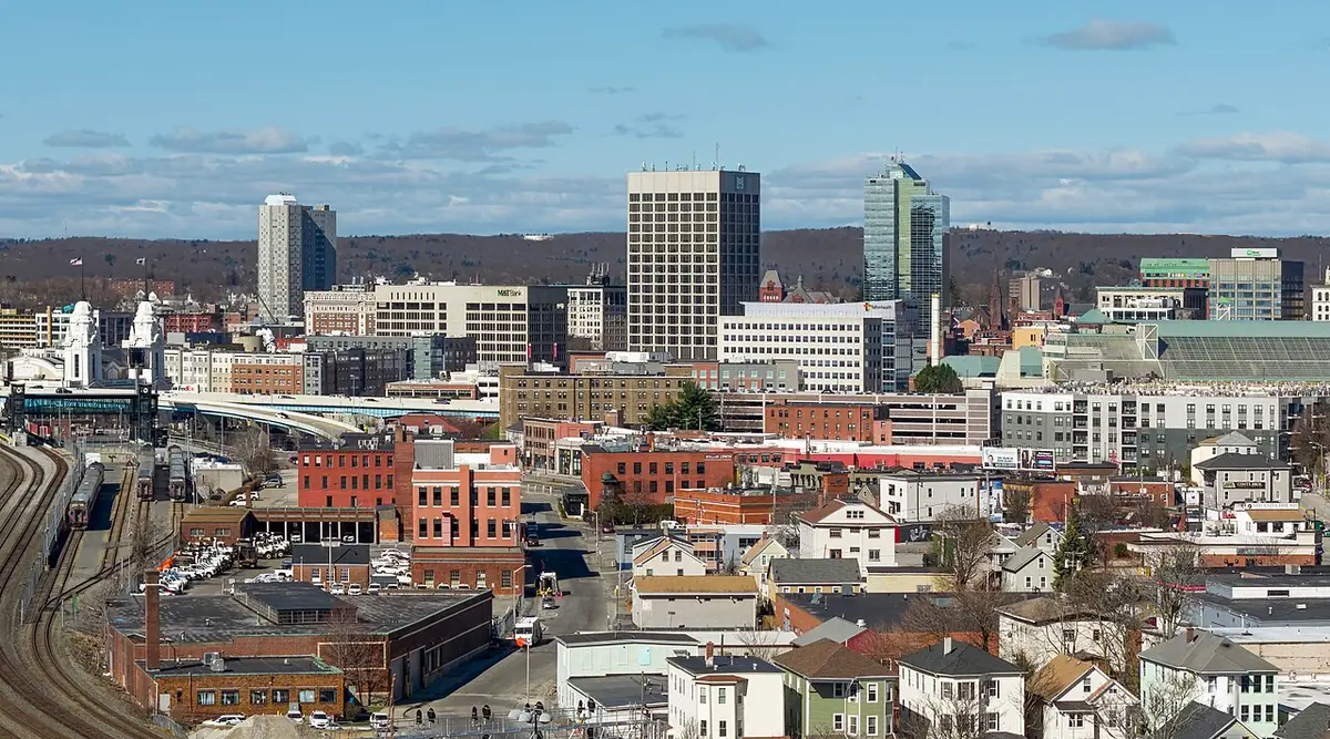 View of Worcester, MA