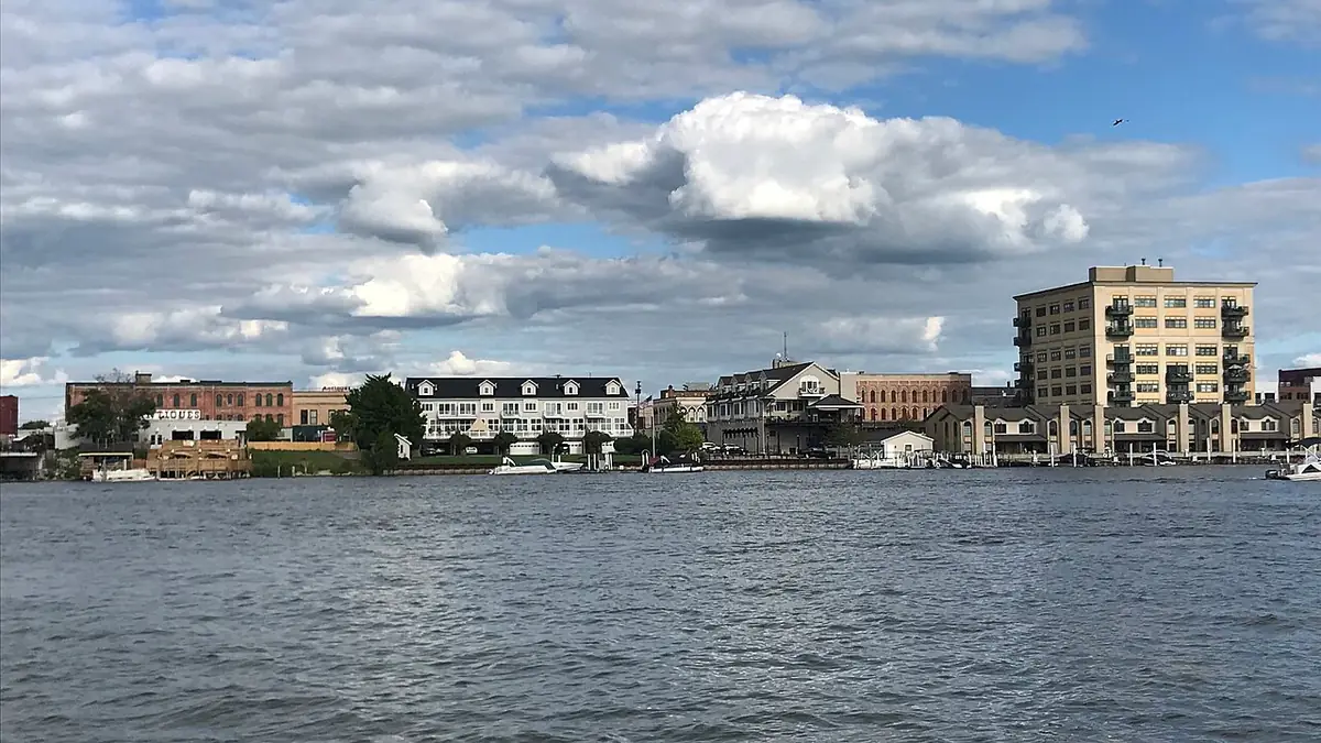 View of Bay City, MI