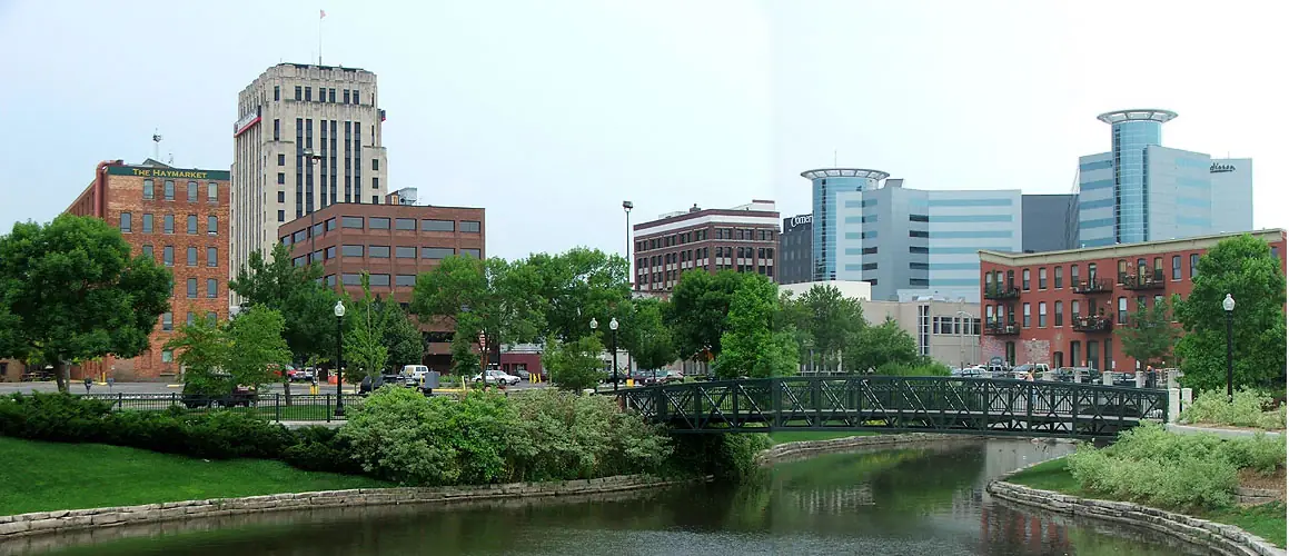 View of Kalamazoo, MI