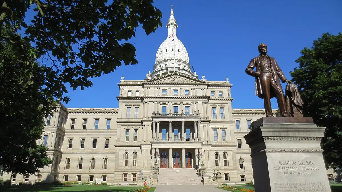 View of Lansing, MI