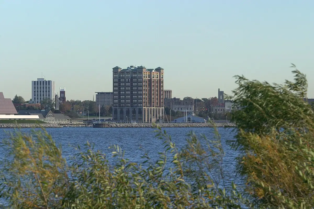 View of Muskegon, MI