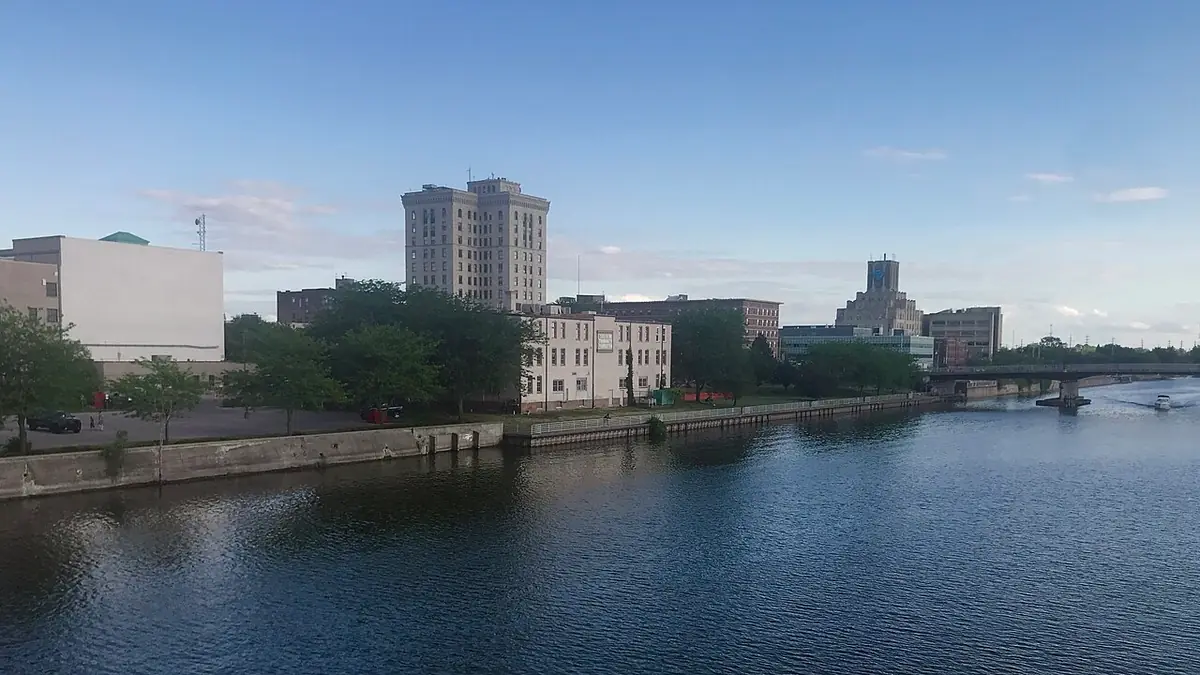 View of Saginaw, MI