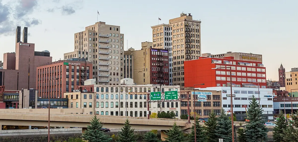 View of Duluth, MN
