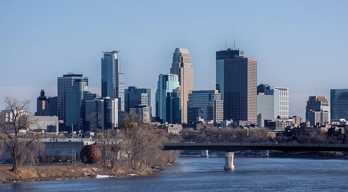 View of Minneapolis, MN