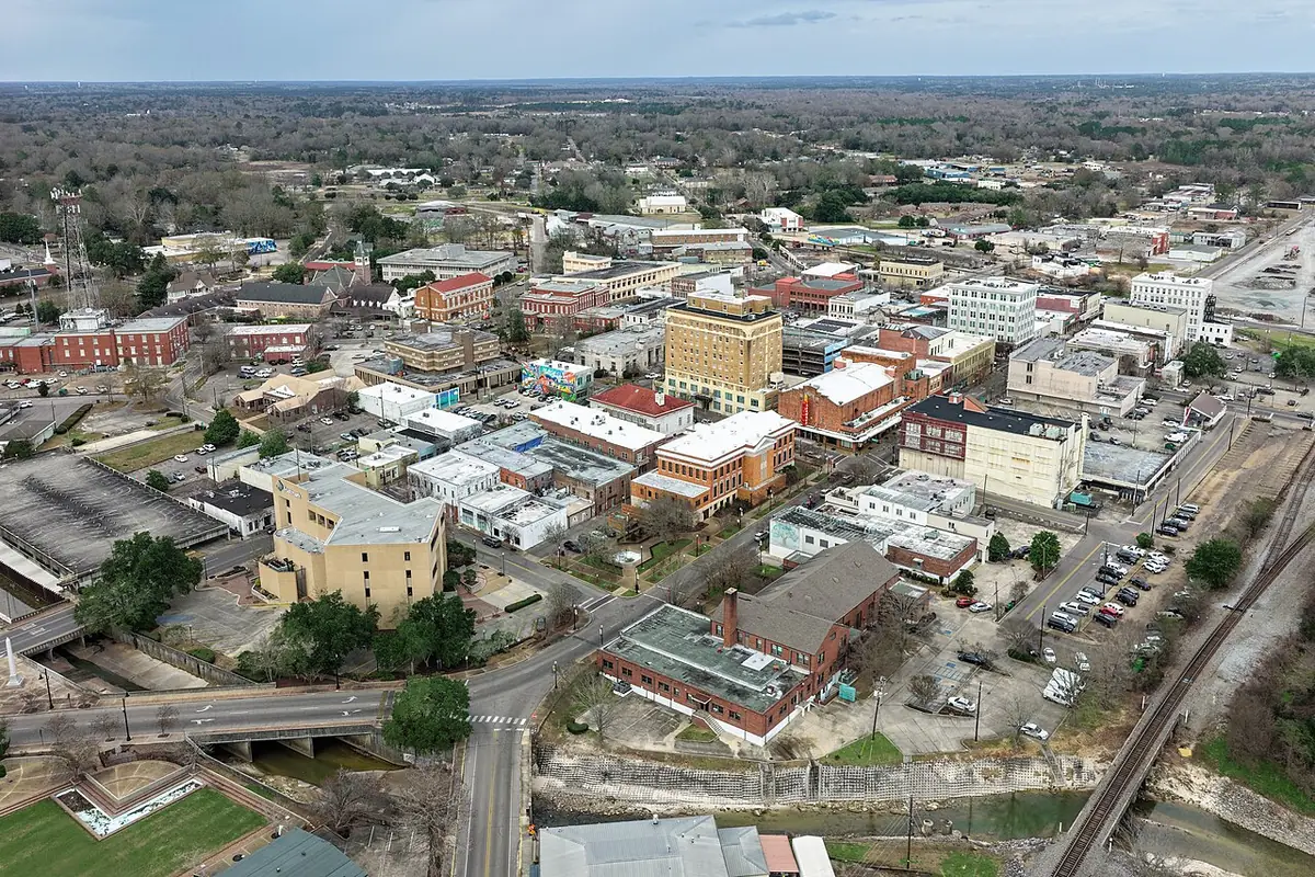 View of Hattiesburg, MS