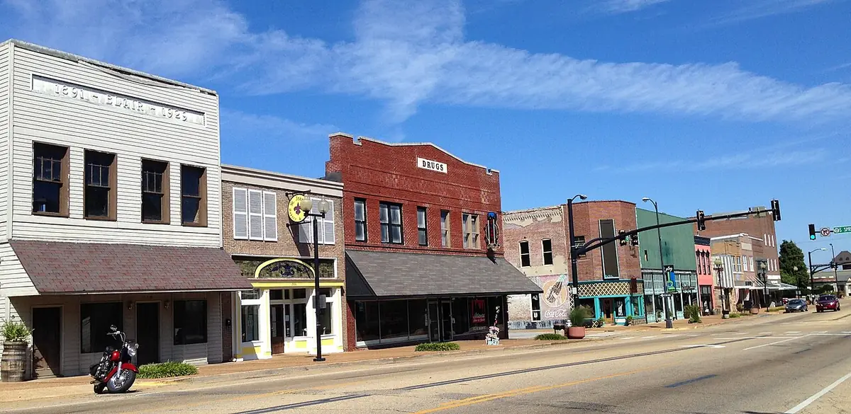 View of Tupelo, MS