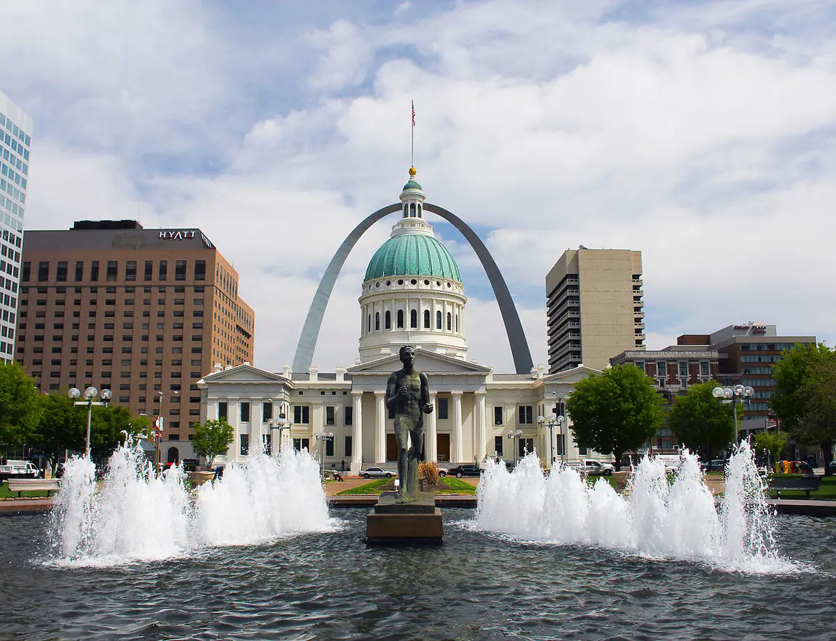 View of St. Louis, MO