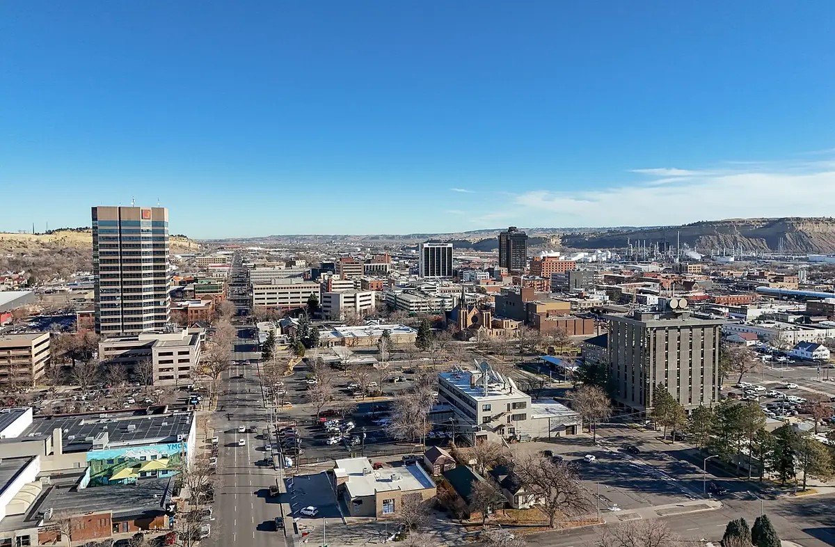 View of Billings, MT
