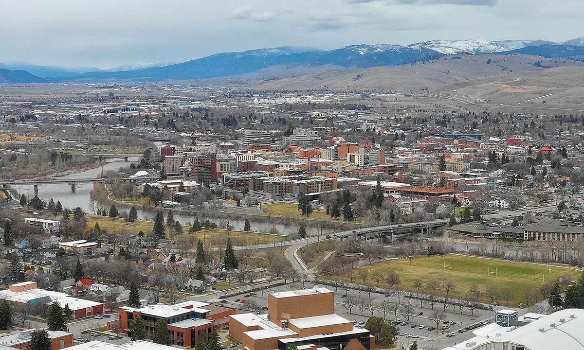 View of Missoula, MT