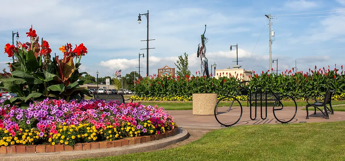 View of Norfolk, NE