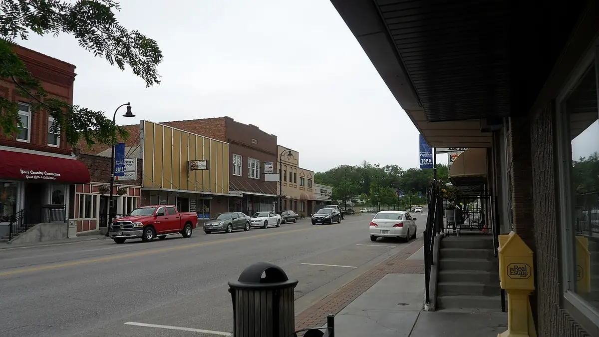 View of Papillion, NE