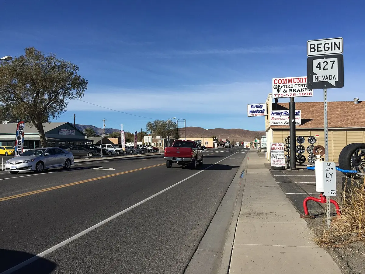 View of Fernley, NV