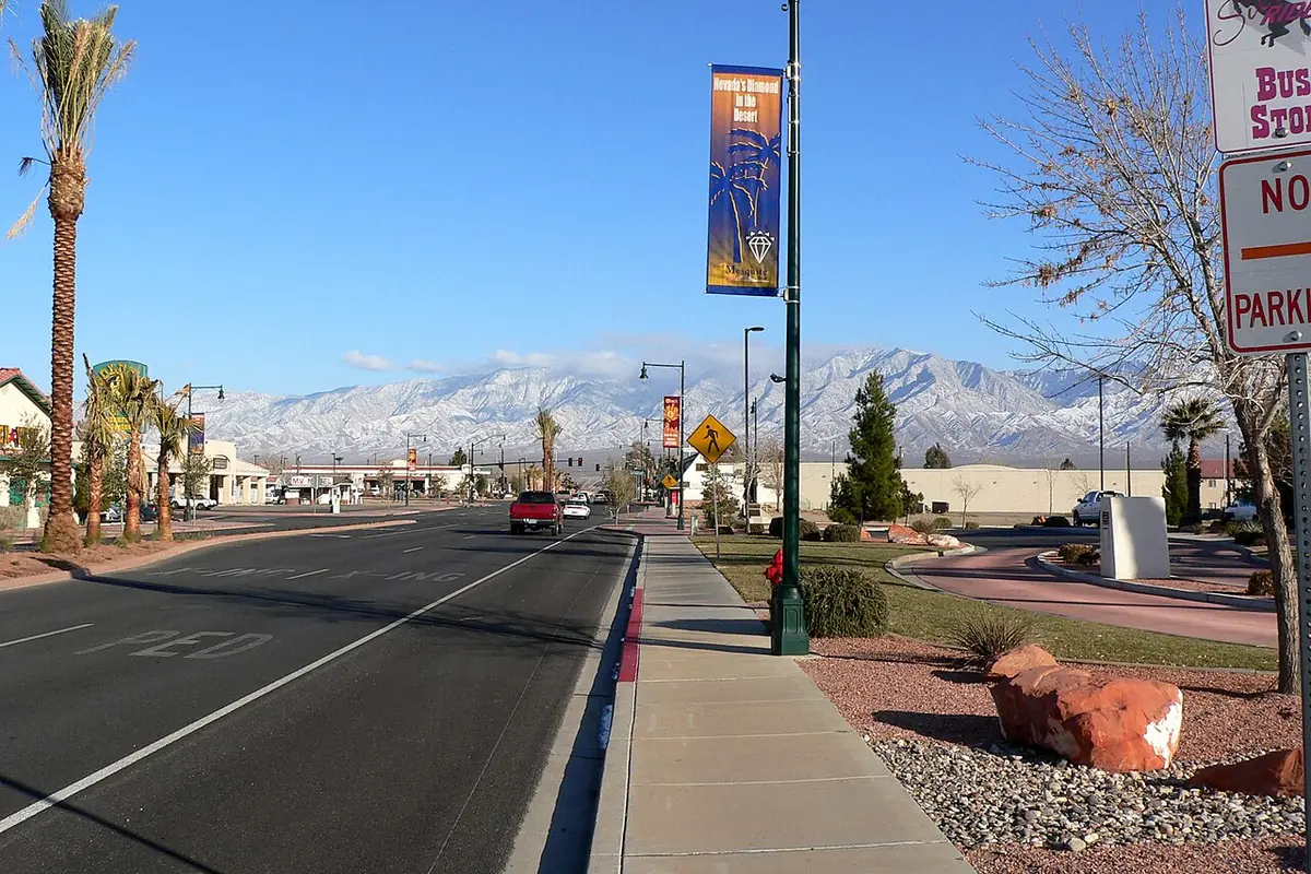 View of Mesquite, NV