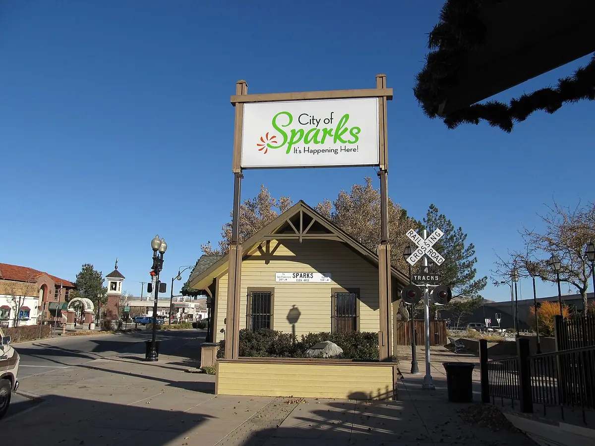 View of Sparks, NV