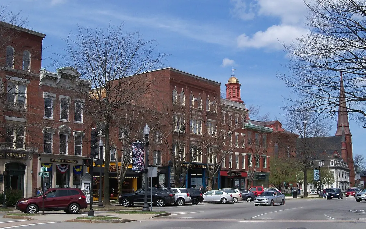 View of Keene, NH
