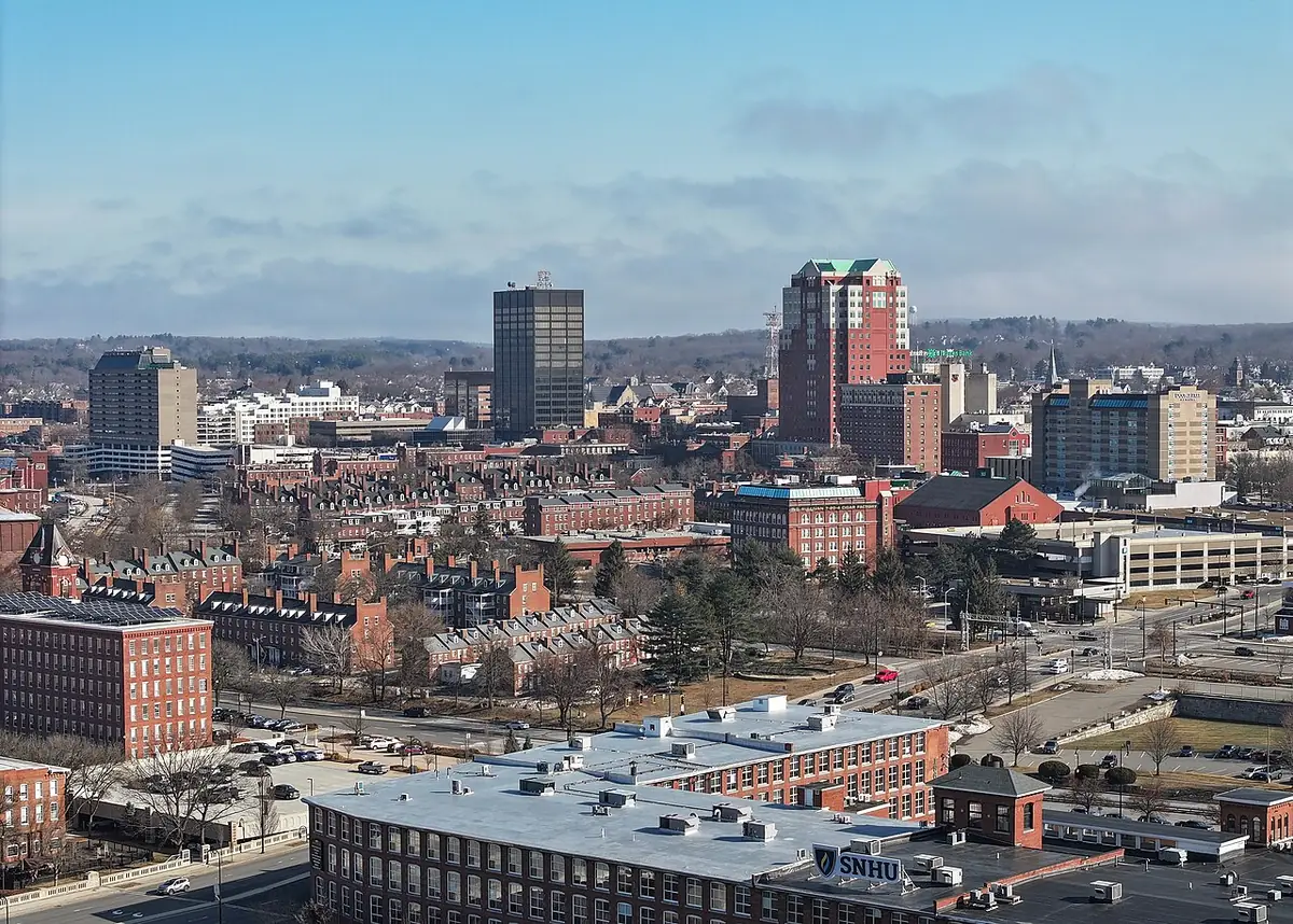 View of Manchester, NH