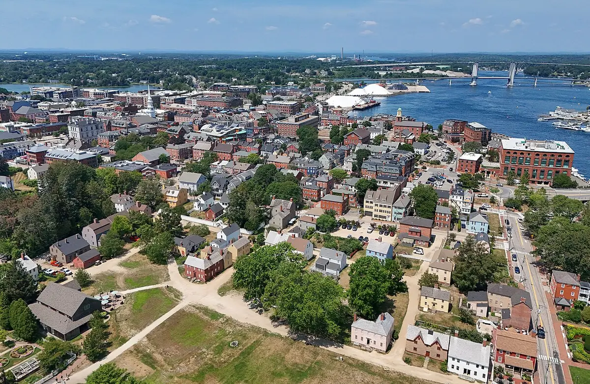 View of Portsmouth, NH