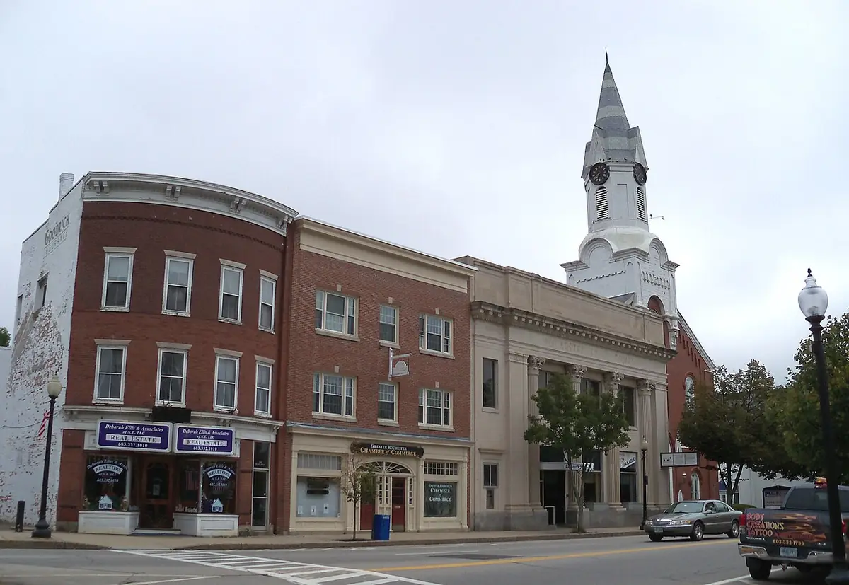 View of Rochester, NH