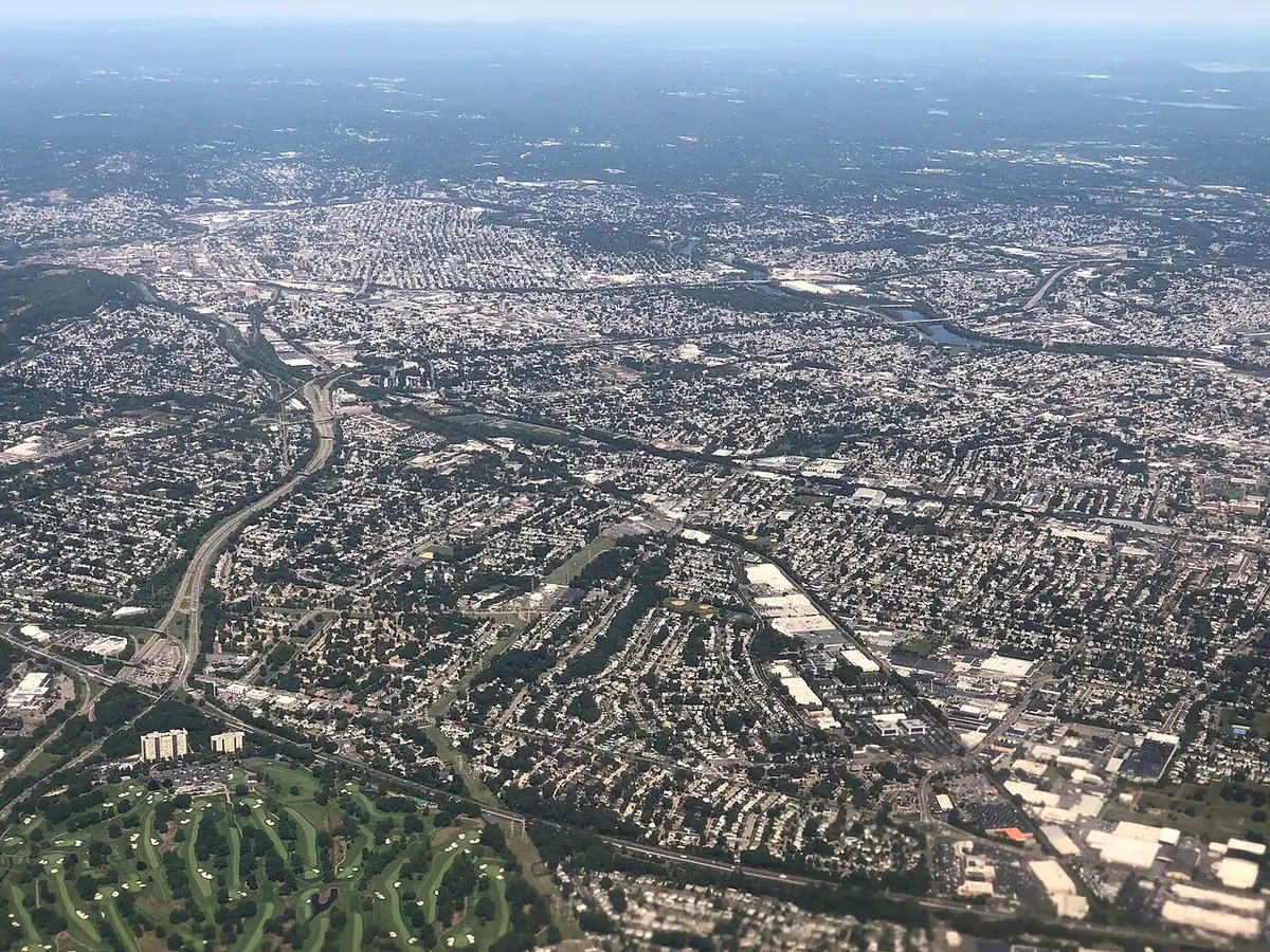 View of Clifton, NJ