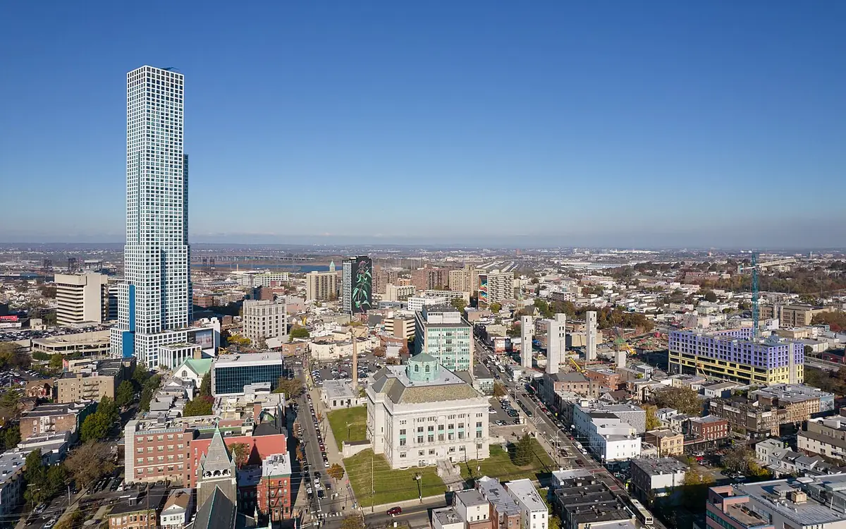 View of Jersey City, NJ