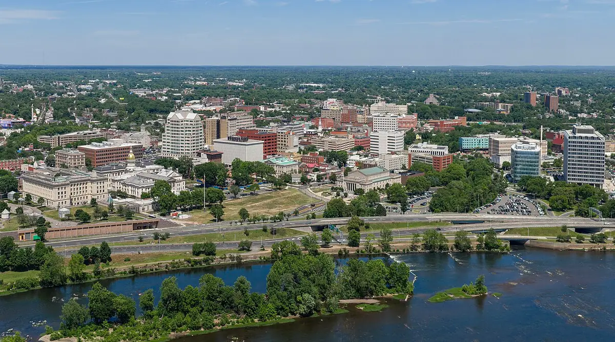 View of Trenton, NJ