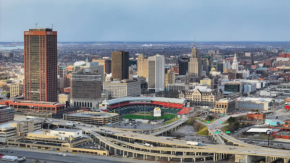 View of Buffalo, NY