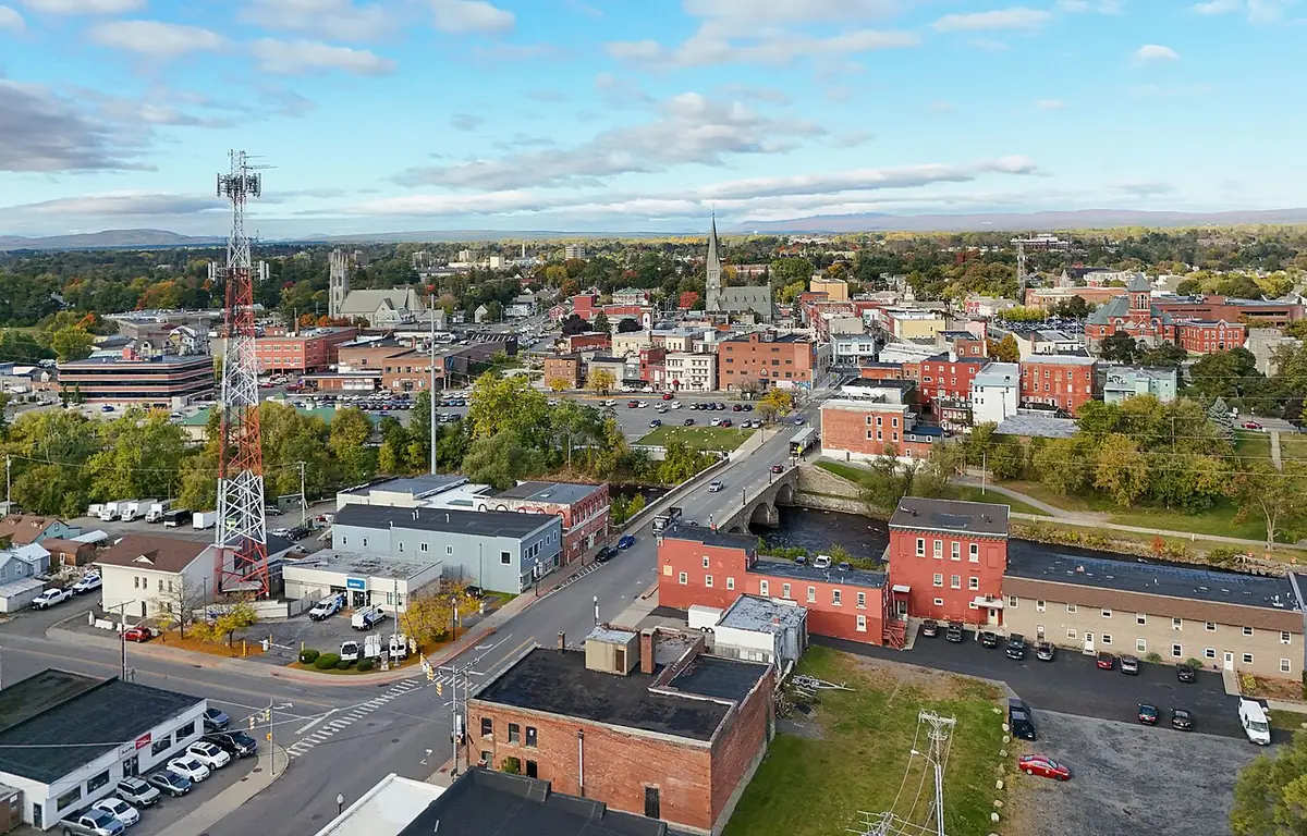 View of Plattsburgh, NY