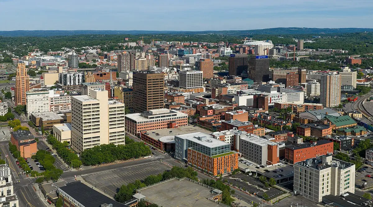 View of Syracuse, NY