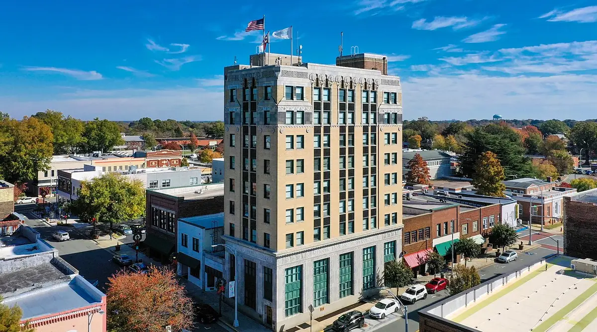 View of Burlington, NC