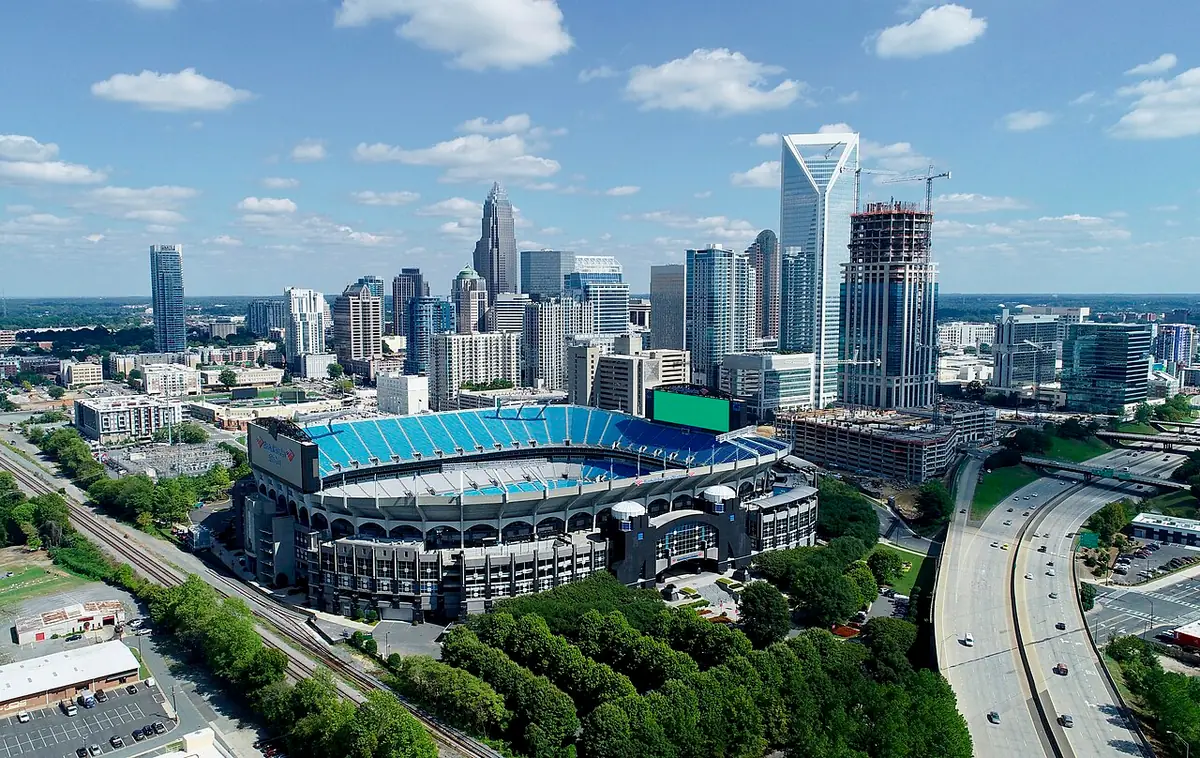 View of Charlotte, NC