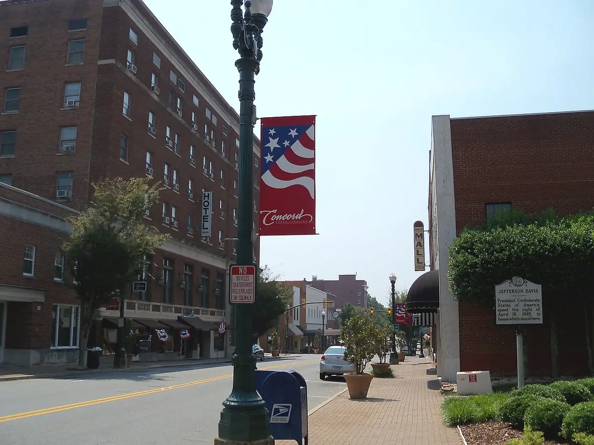 View of Concord, NC