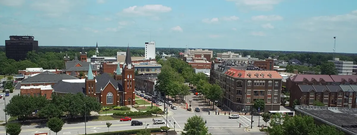 View of Fayetteville, NC