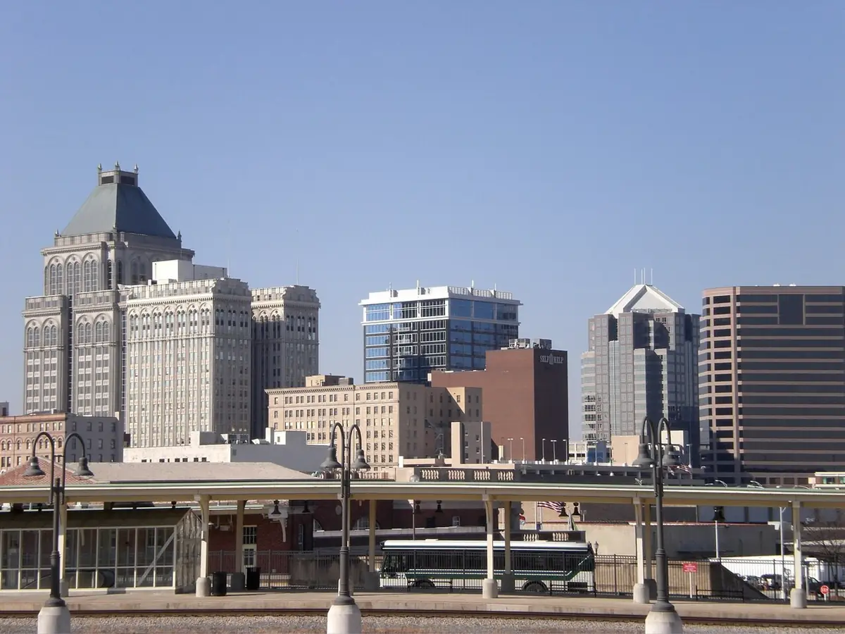 View of Greensboro, NC