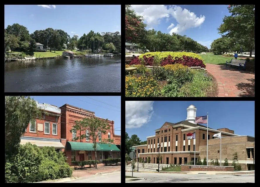 View of Jacksonville, NC