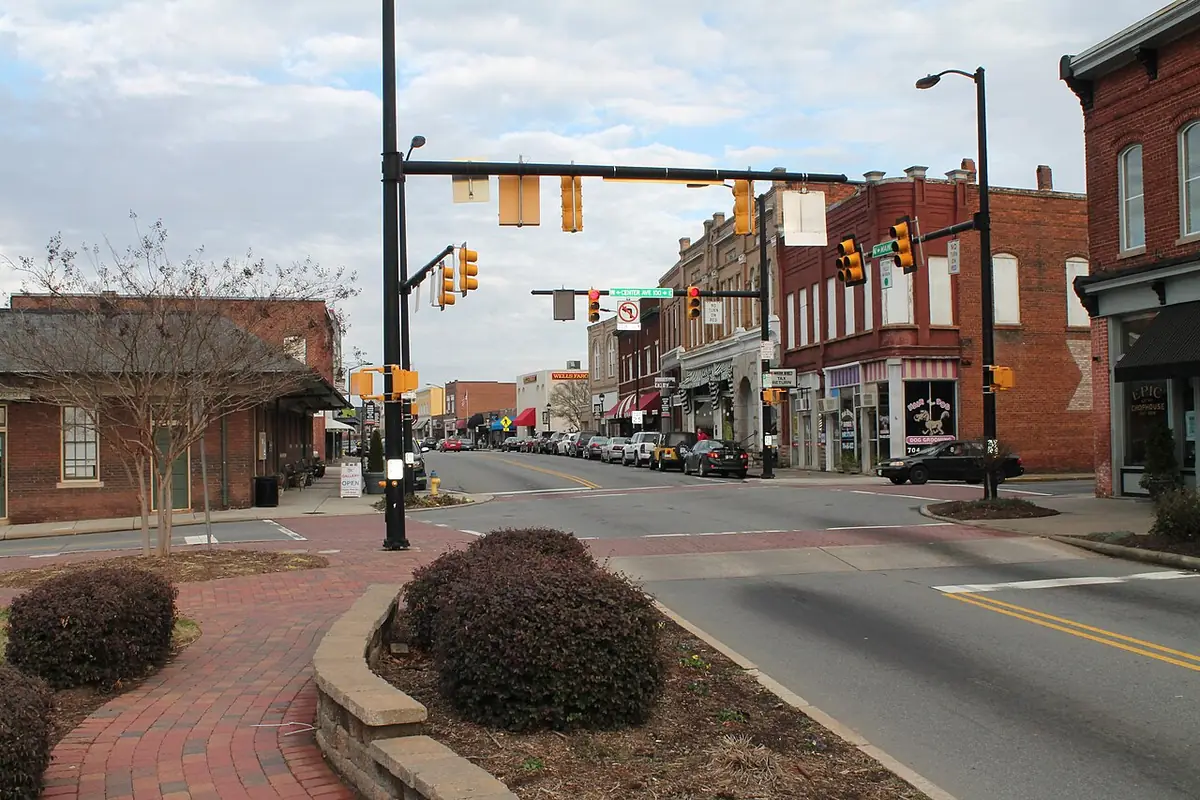 View of Mooresville, NC