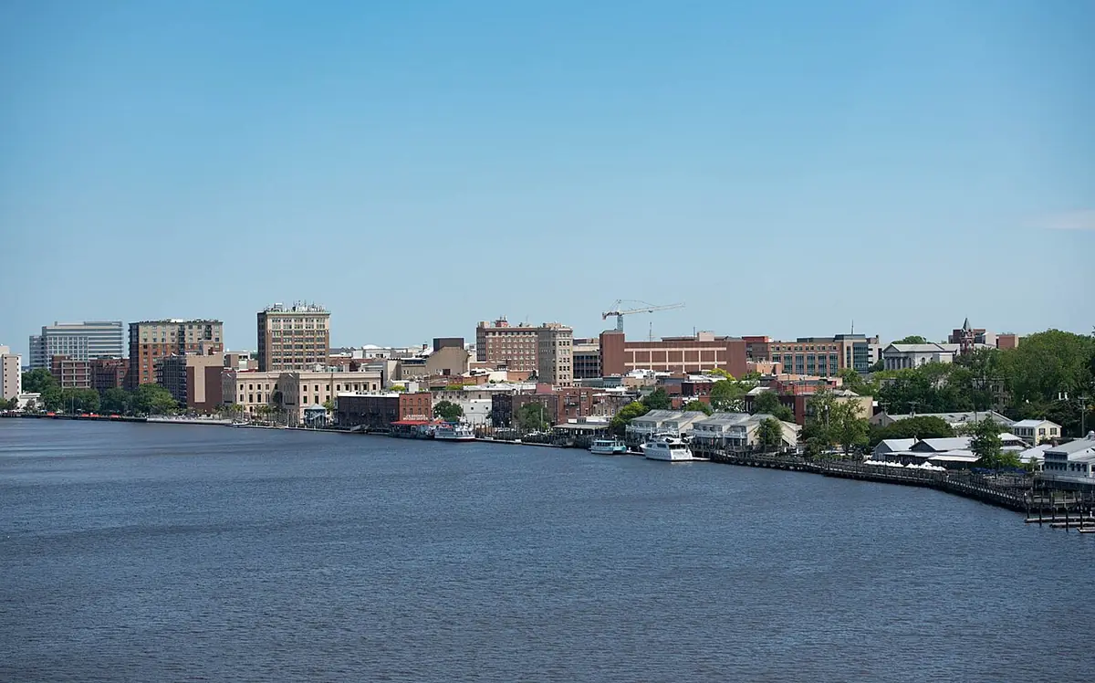 View of Wilmington, NC