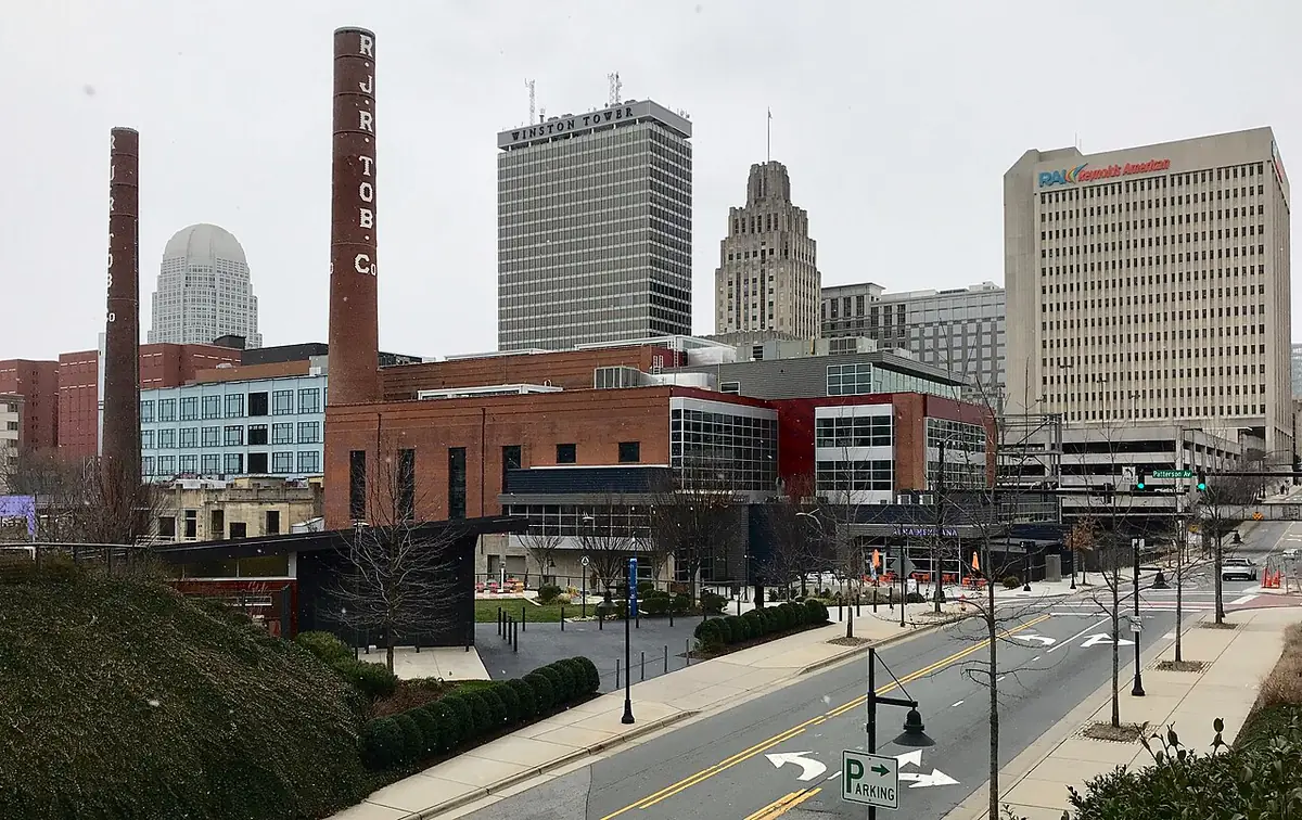 View of Winston-Salem, NC