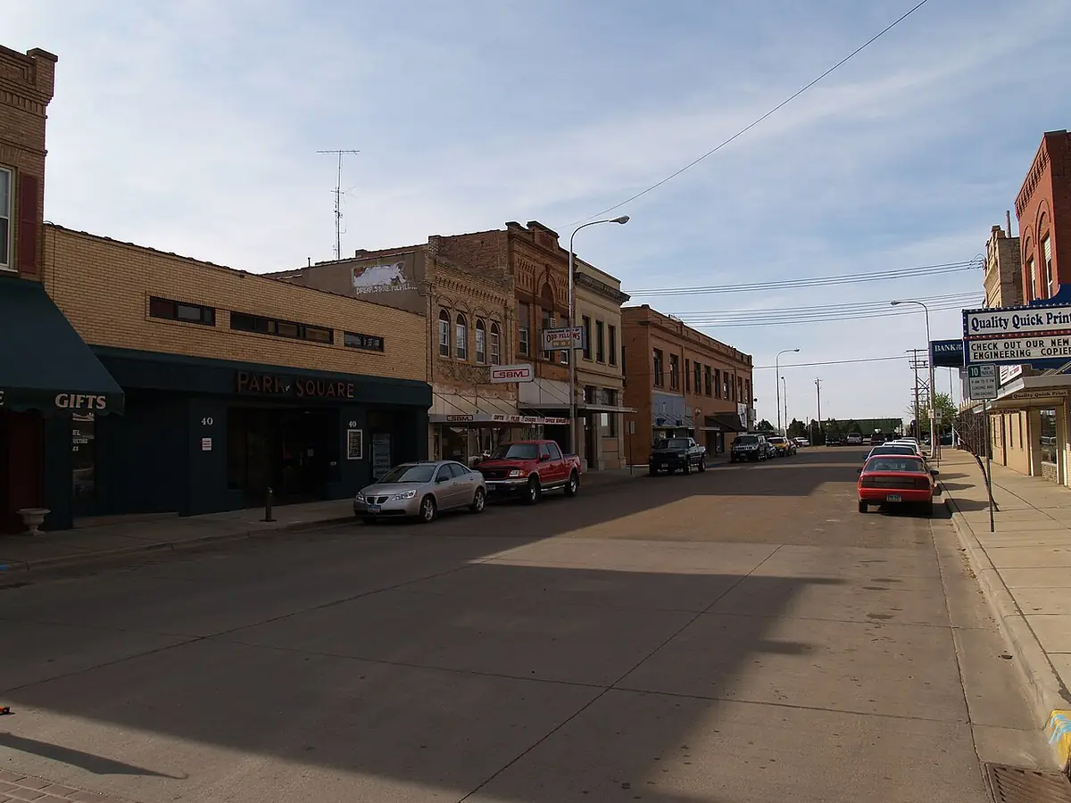 View of Dickinson, ND