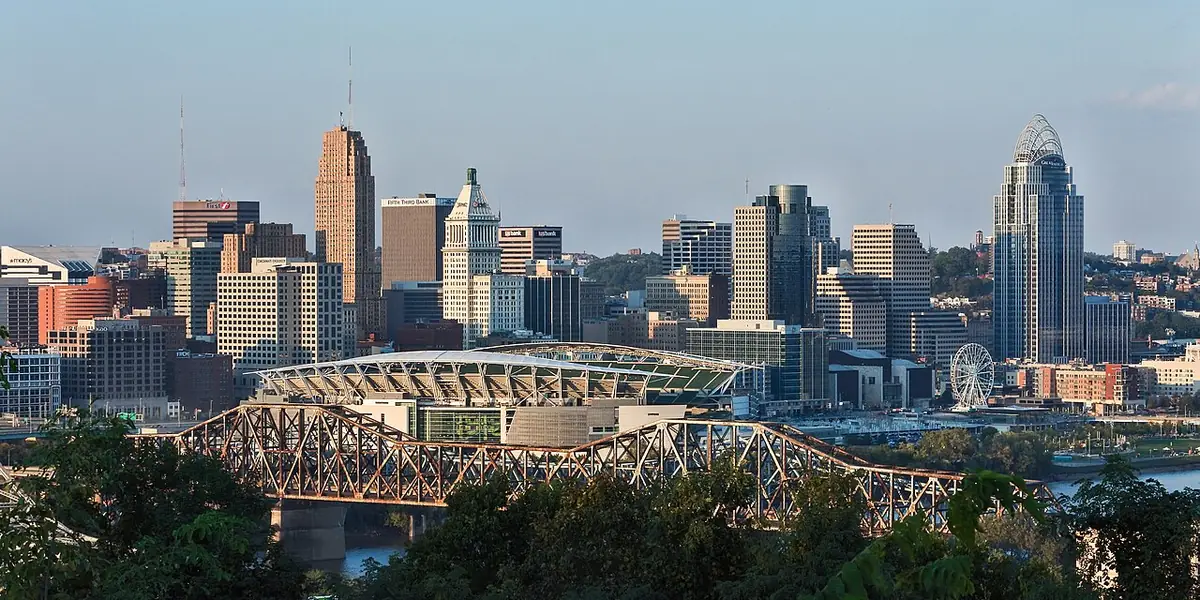 View of Cincinnati, OH