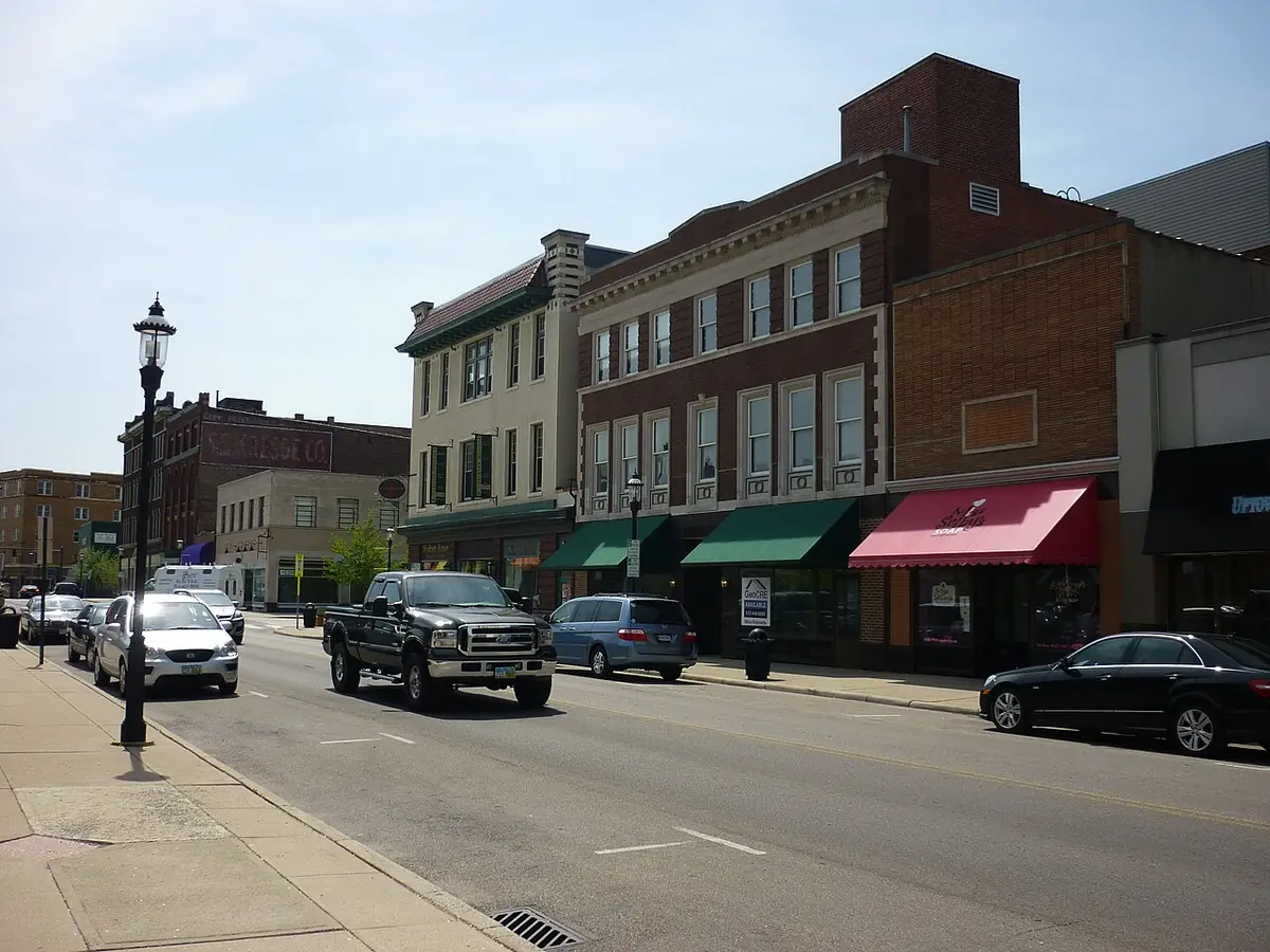 View of Middletown, OH
