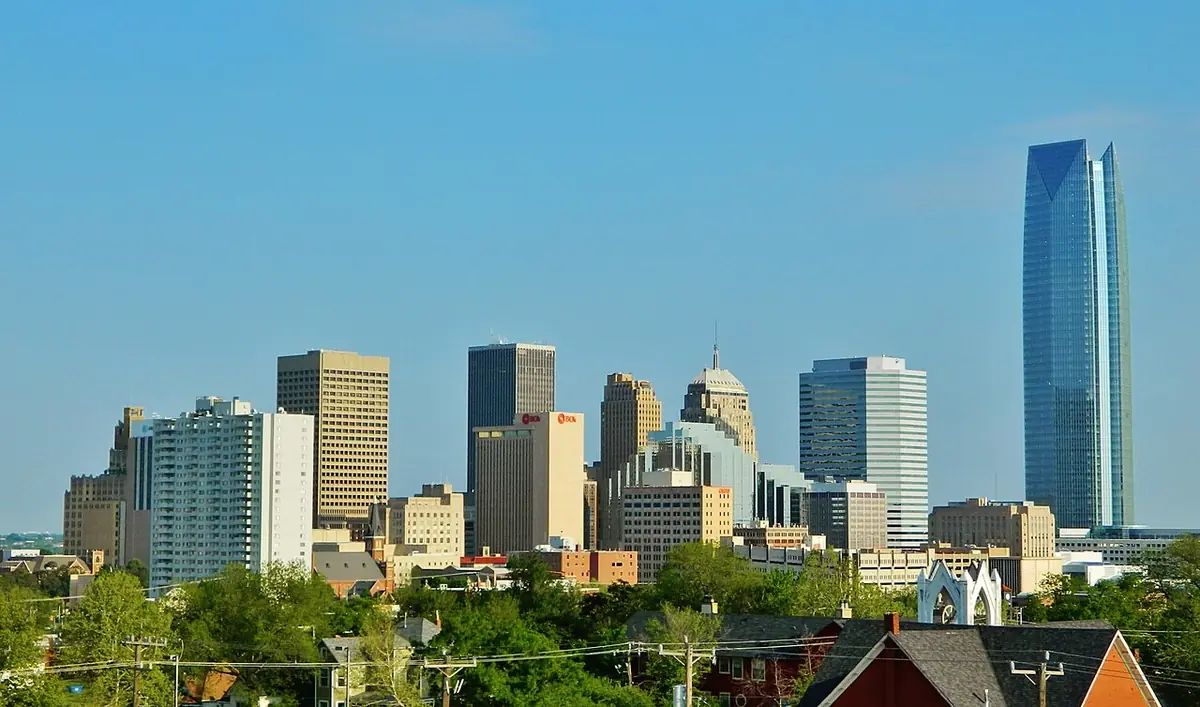 View of Oklahoma City, OK