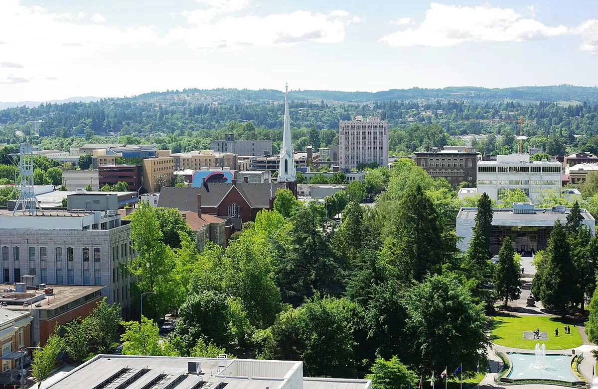 View of Salem, OR
