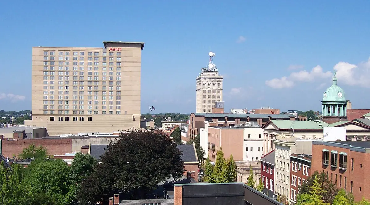 View of Lancaster, PA