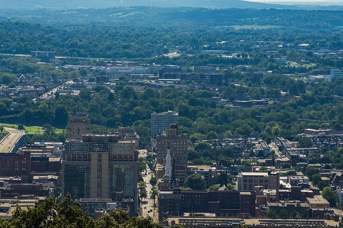View of Reading, PA
