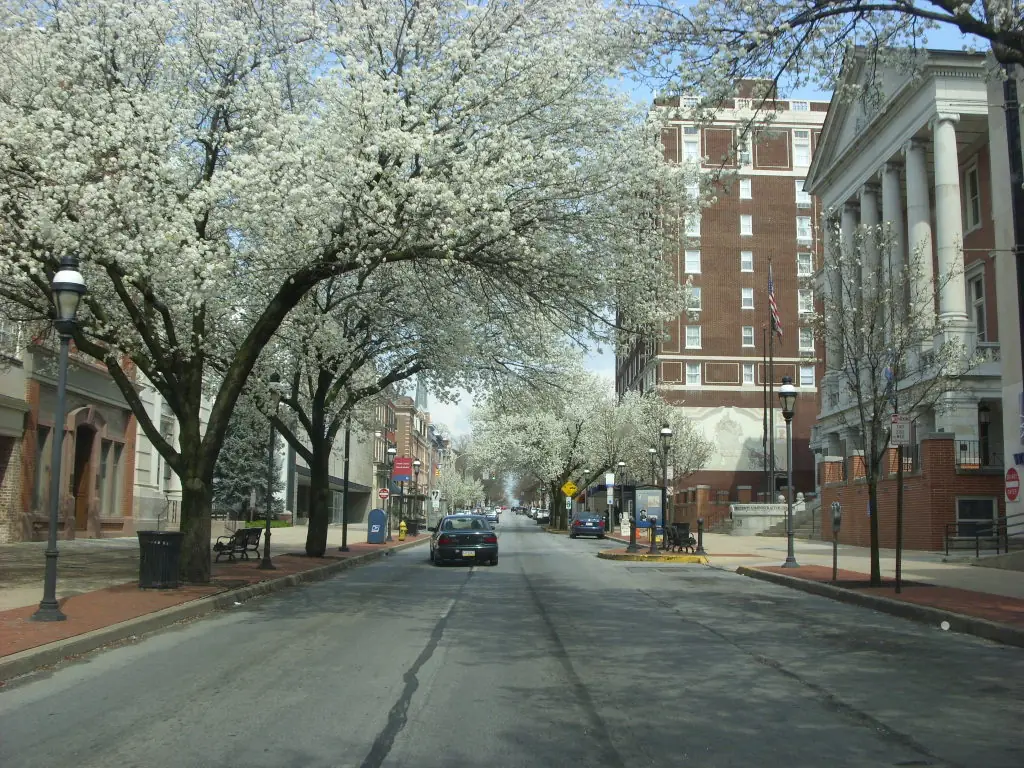 View of York, PA