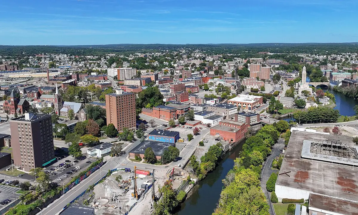 View of Pawtucket, RI