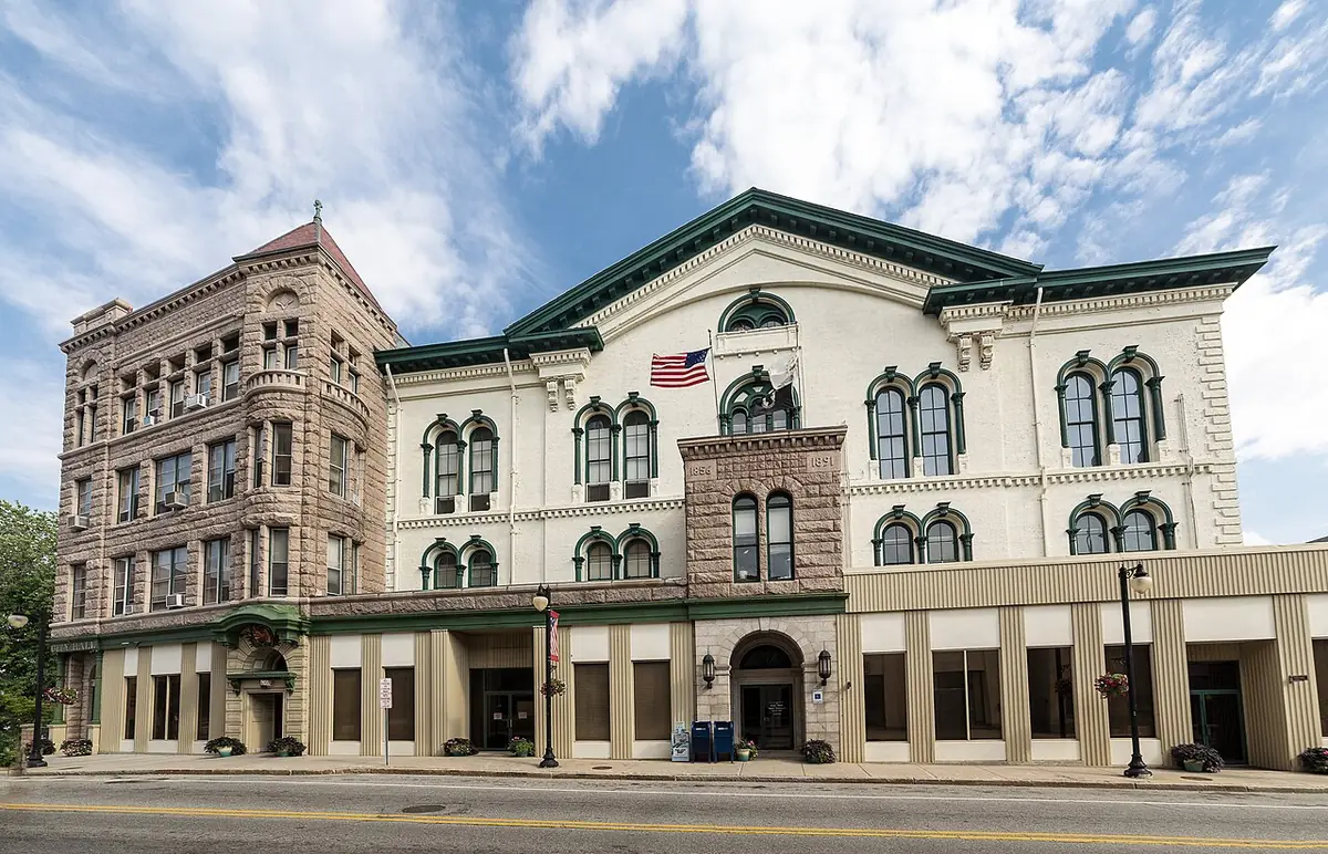 View of Woonsocket, RI