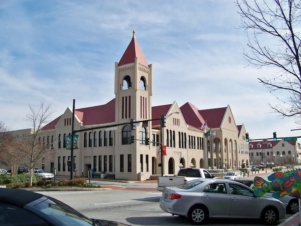 View of Anderson, SC